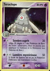Carte Pokémon Teraclope 14/108 - EX Gardiens du Pouvoir