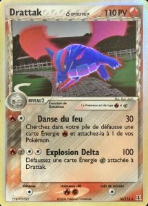 Carte Pokémon Drattak δ 14/113 - EX Espèces Delta