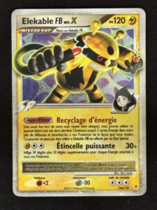 Carte Pokémon Elekable FB NIV.X 144/147 - PL Vainqueurs Suprêmes