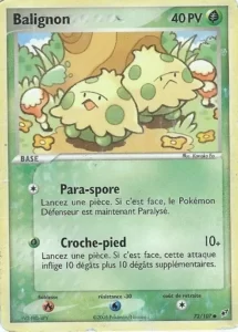 Carte Pokémon Balignon 72/107 - EX Deoxys