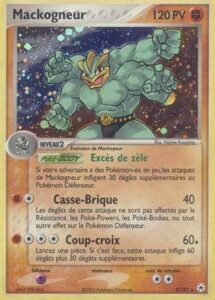 Carte Pokémon Mackogneur 9/101 - EX Légendes Oubliées