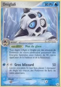 Carte Pokémon Oniglali 34/101 - EX Légendes Oubliées