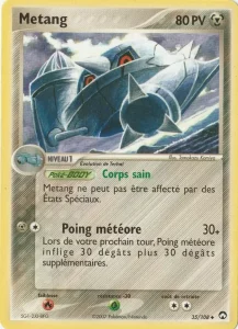 Carte Pokémon Metang 35/108 - EX Gardiens du Pouvoir