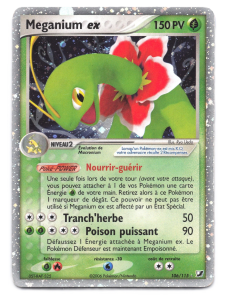 Carte Pokémon Meganium ex 106/115 - EX Forces Cachées