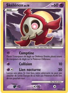 Carte Pokémon Skélénox SH2 - DP Tempête