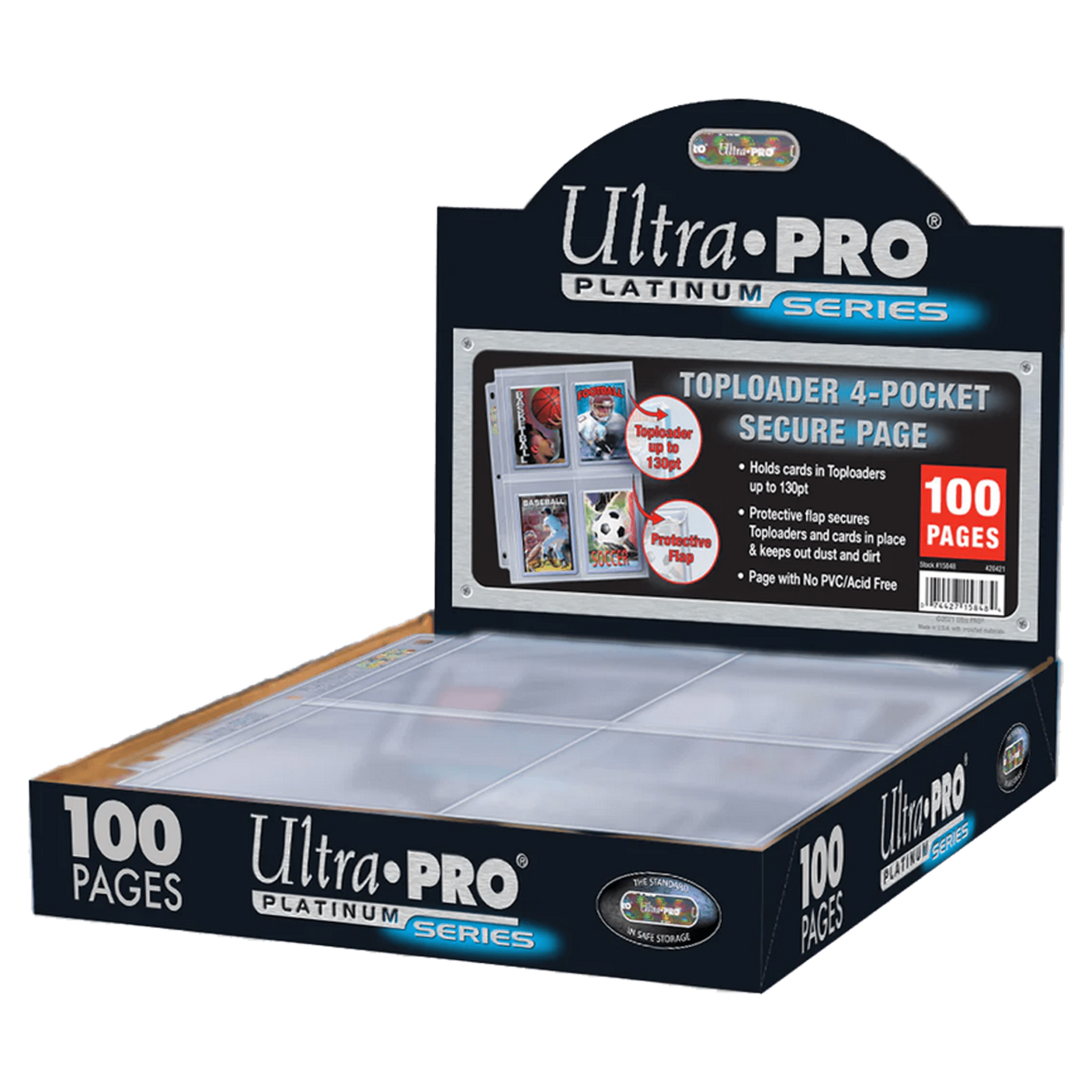 Pro-Mold Super Thick Mini Snap Card Holders - Pack Of 3, 180pt, UV Protected, Made In USA