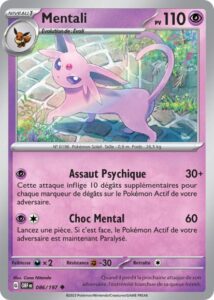 Toutes les cartes Pokémon Mentali
