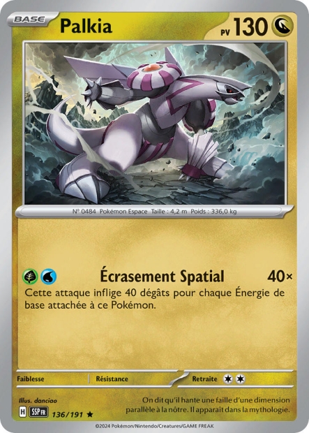 Palkia -  -  - Holographique