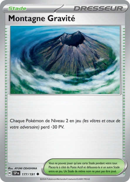 Montagne Gravité -  -  - Peu commune