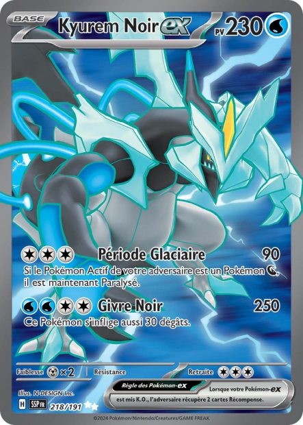 Kyurem Noir ex -  -  - Ultra rare