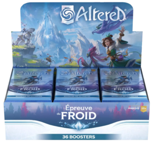 Display de 36 Boosters Altered - L'Épreuve du Froid