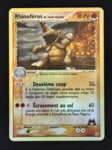 Rhinoféros de Team Magma - EX Team Magma VS Team Aqua - 22