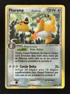 Carte Pokémon Pharamp δ 1/101 - EX Île des Dragons