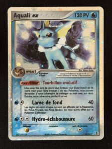 Carte Pokémon Aquali ex 110/113 - EX Espèces Delta