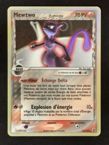 Carte Pokémon Mewtwo δ 12/113 - EX Espèces Delta