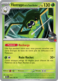 Filentrappe de la Team Rocket -  -  - Rare