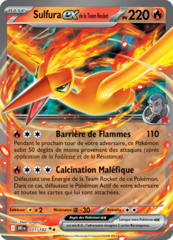 Sulfura ex de la Team Rocket -  -  - Ultra Rare