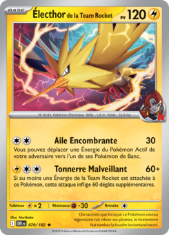 Électhor de la Team Rocket -  -  - Rare