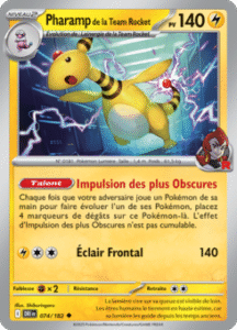 Pharamp de la Team Rocket -  -  - Peu commune