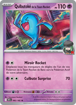 Qulbutoké de la Team Rocket -  -  - Rare