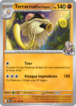 Terracruel de Pepper -  -  - Peu commune