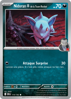 Nidoran♀ de la Team Rocket -  -  - Commune