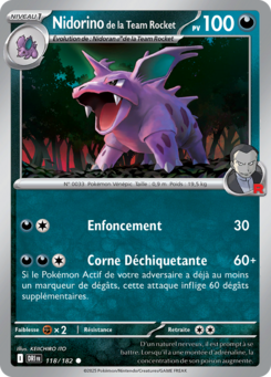 Nidorino de la Team Rocket -  -  - Commune