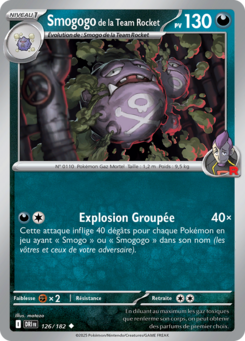 Smogogo de la Team Rocket -  -  - Peu commune