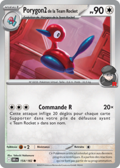 Porygon2 de la Team Rocket -  -  - Commune
