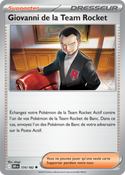Giovanni de la Team Rocket -  -  - Peu commune