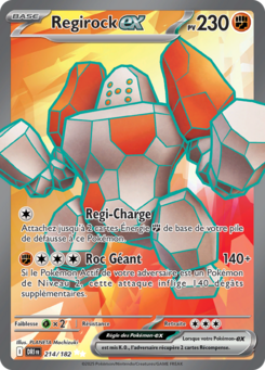 Regirock ex -  -  - Ultra Rare