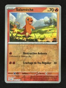 Carte Pokémon Salamèche 004/165 Cosmo Reverse Holo - Costco 151 Mini Tins Bundle