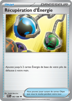 Récupération d'Énergie -  -  - Peu commune