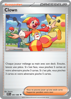 Clown -  -  - Peu commune
