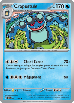Crapustule -  -  - Peu commune