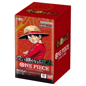 Display OP-13 Carrying on His Will One Piece Card Game - JAPONAIS