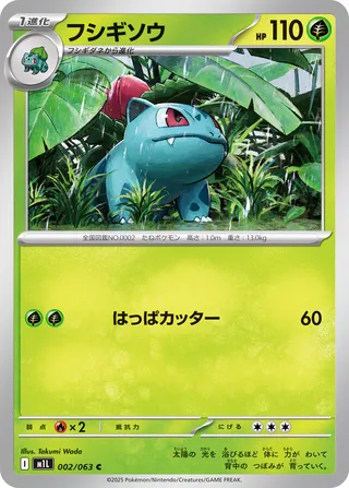 Herbizarre 002/063 M1L Mega Brave
