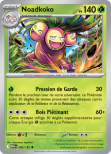 Carte Pokémon Noadkoko 005/132 - Méga-Évolution - Peu commune