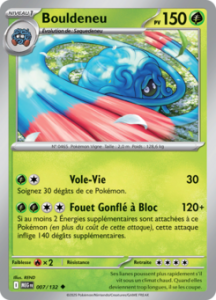 Carte Pokémon Bouldeneu 007/132 - Méga-Évolution - Peu commune