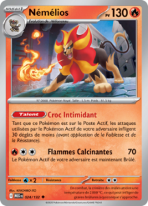 Carte Pokémon Némélios 024/132 - Méga-Évolution - Peu commune