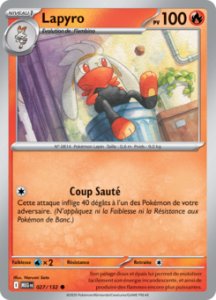Carte Pokémon Lapyro 027/132 - Méga-Évolution - Commune