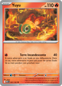 Carte Pokémon Yuyu 031/132 - Méga-Évolution - Peu commune
