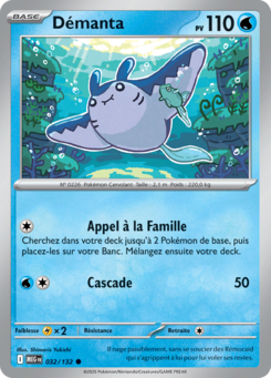 Carte Pokémon Démanta 032/132 - Méga-Évolution - Commune