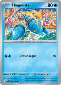 Carte Pokémon Flingouste 037/132 - Méga-Évolution - Commune