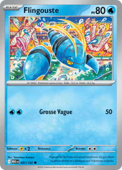Carte Pokémon Flingouste 037/132 - Méga-Évolution - Commune