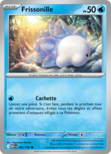Carte Pokémon Frissonille 042/132 - Méga-Évolution - Commune