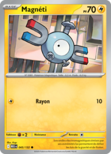 Carte Pokémon Magnéti 045/132 - Méga-Évolution - Commune
