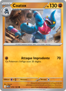 Carte Pokémon Coatox 079/132 - Méga-Évolution - Commune