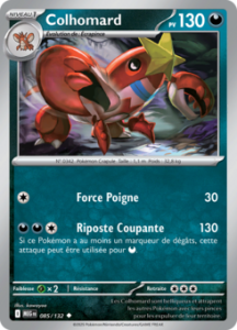 Carte Pokémon Colhomard 085/132 - Méga-Évolution - Peu commune