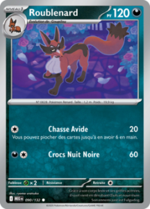 Carte Pokémon Roublenard 090/132 - Méga-Évolution - Commune